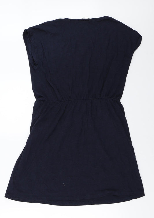 H&M Womens Blue   Skater Dress  Size M