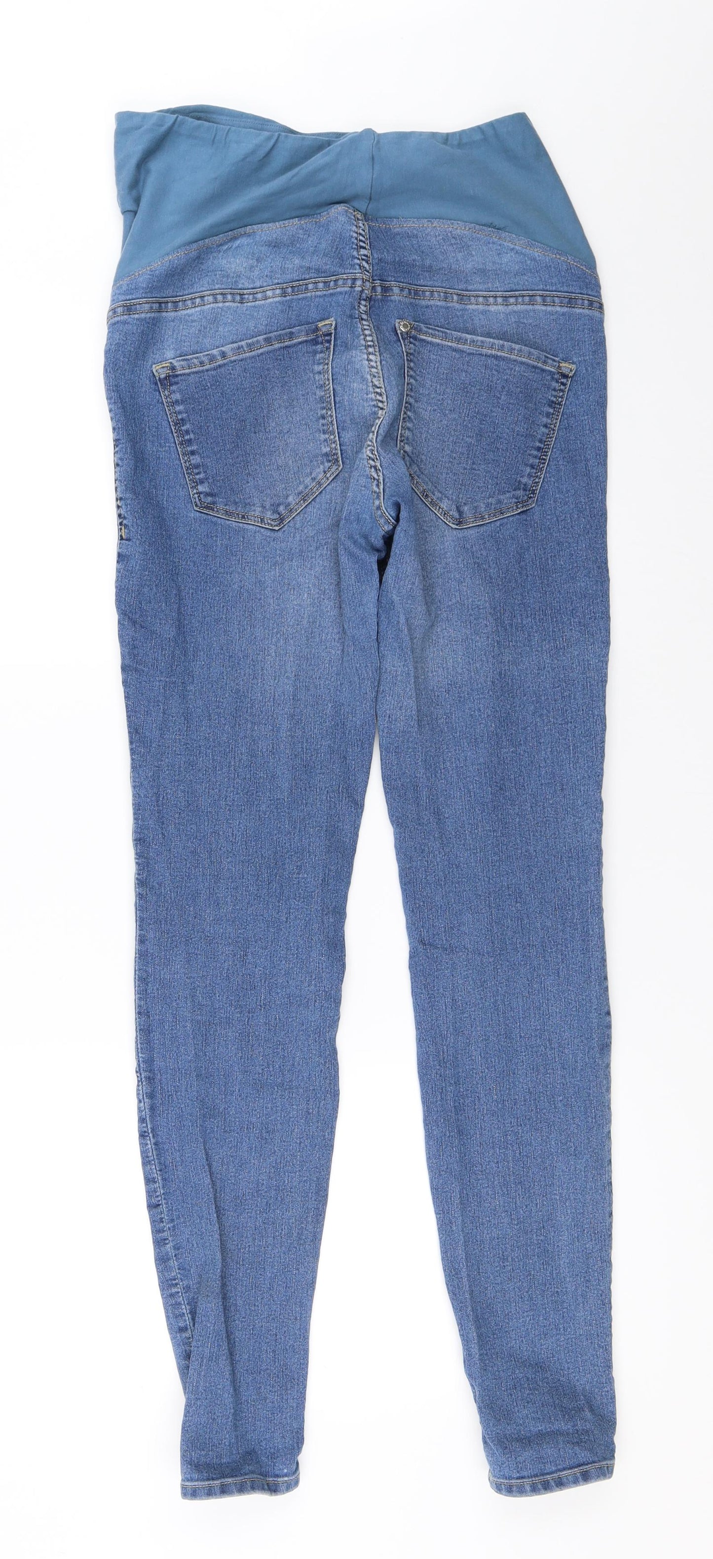 H&M Womens Blue  Denim Skinny Jeans Size 38 L29 in