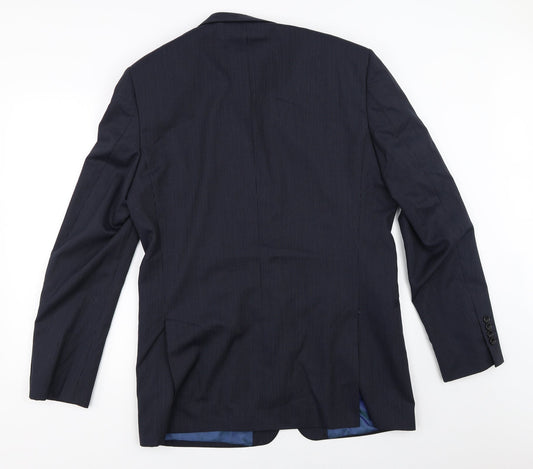 Charlton Gray  Mens Blue   Jacket Blazer Size 40