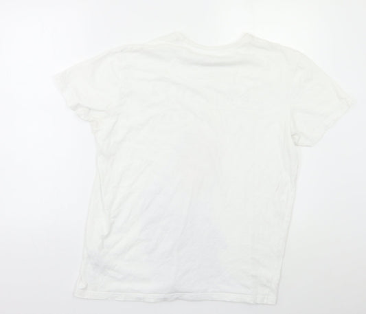 Preworn Womens White   Basic Polo Size L