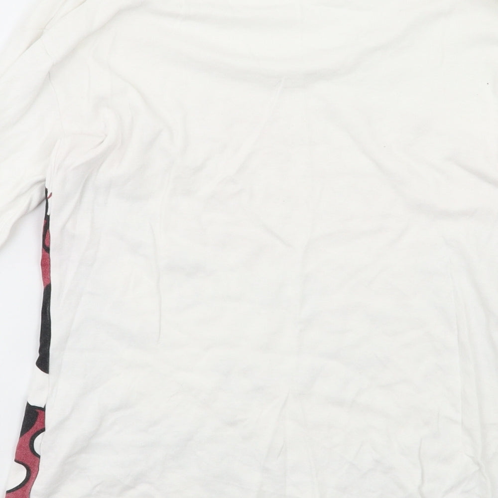 Disney Womens White    Pyjama Top Size M  - Mickey