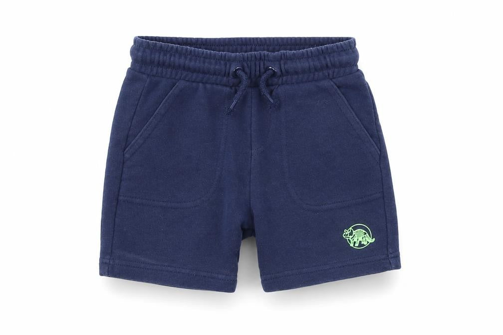 Front view of F&F Baby Blue Cropped Trousers, size 18, Months