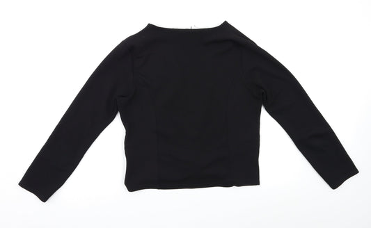 Preworn Womens Black   Jacket Blazer Size M