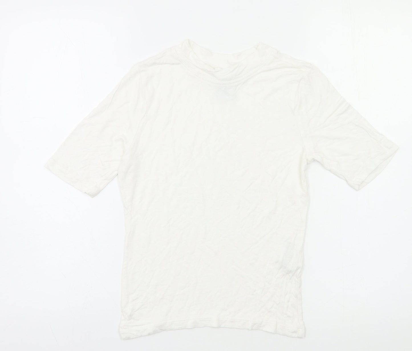COLLUSION Womens White   Basic Polo Size 12