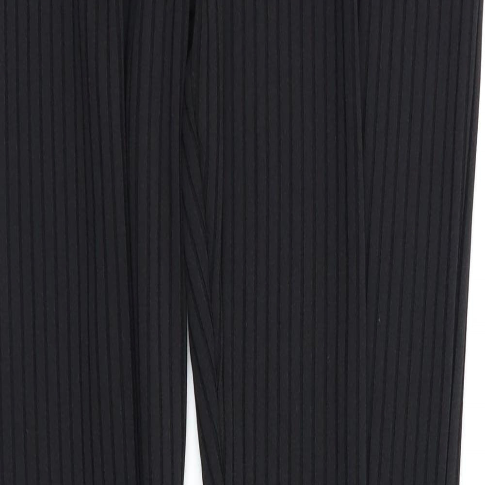 PRETTYLITTLETHING Womens Black    Leggings Size S L27 in