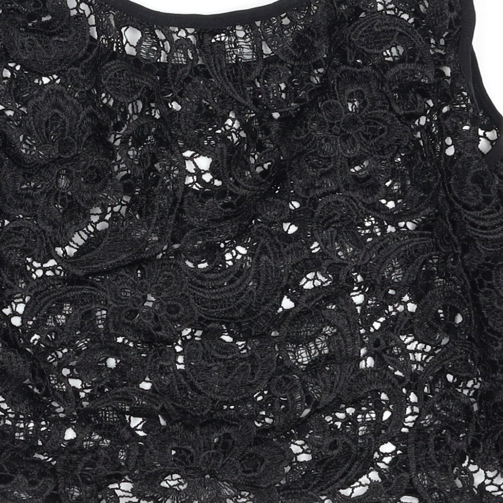 Preworn Womens Black   Cropped Tank Size S