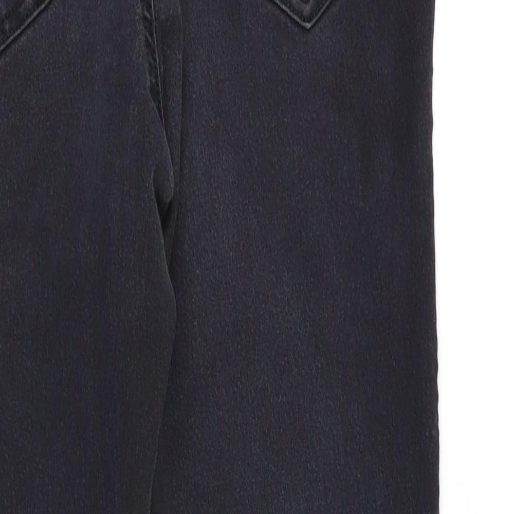 F&F Womens Black   Flared Jeans Size 14 L26 in