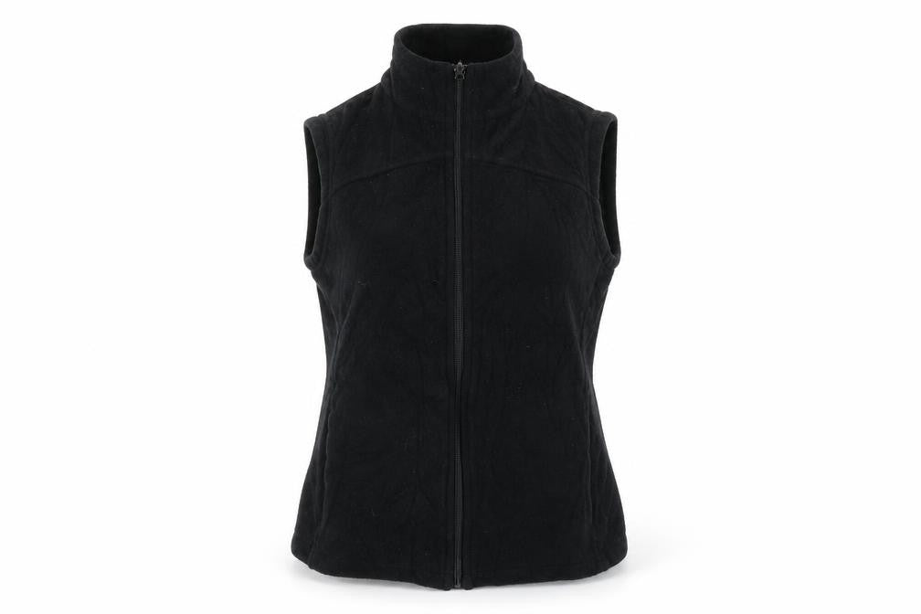 Marks & Spencer Womens Black  Fleece Jacket  Size 4