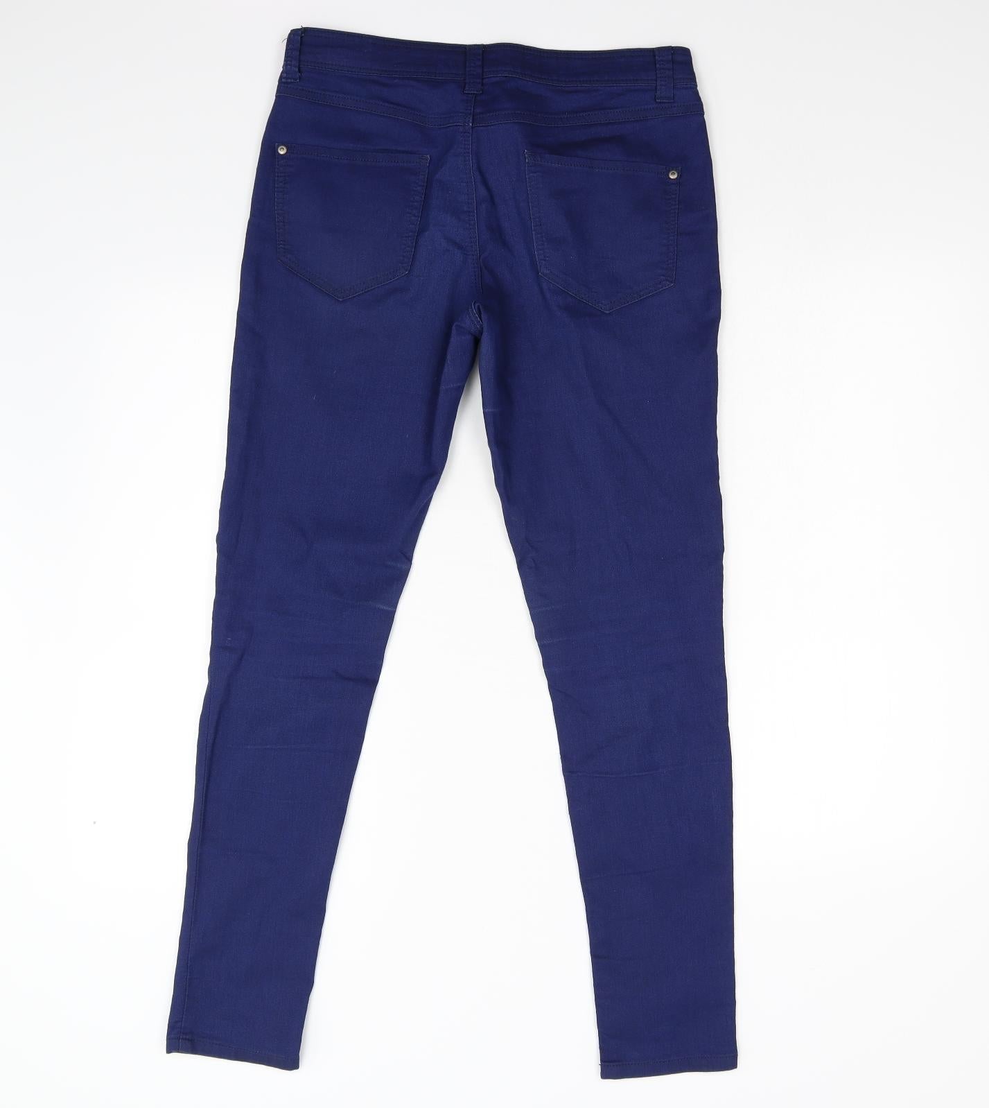 DP Denim Womens Blue  Denim Skinny Jeans Size 10 L29 in