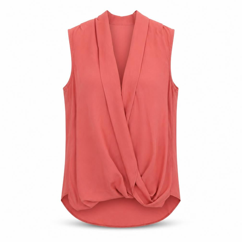 New Look Womens Pink   Basic Blouse Size 10