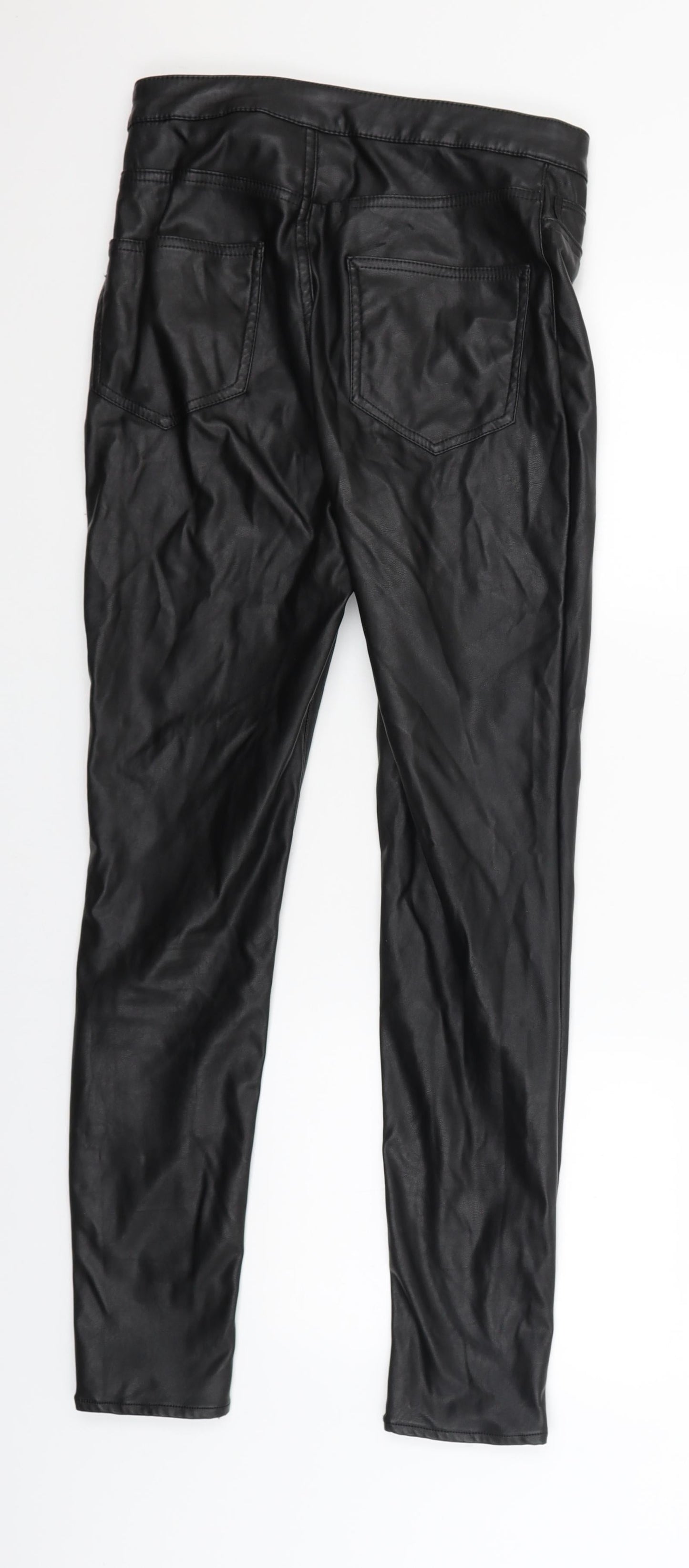 Divided Womens Black   Trousers  Size 8 L27.5 in