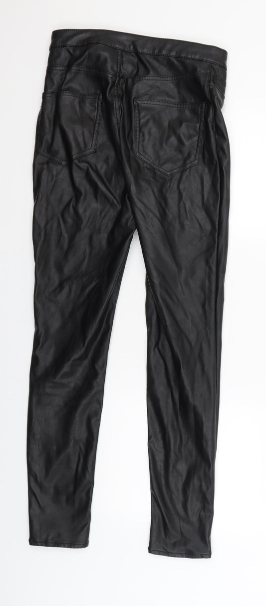 Divided Womens Black   Trousers  Size 8 L27.5 in