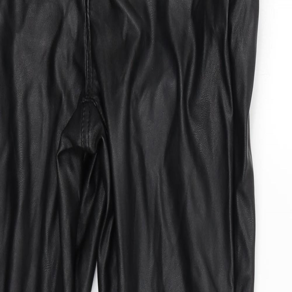 Divided Womens Black   Trousers  Size 8 L27.5 in