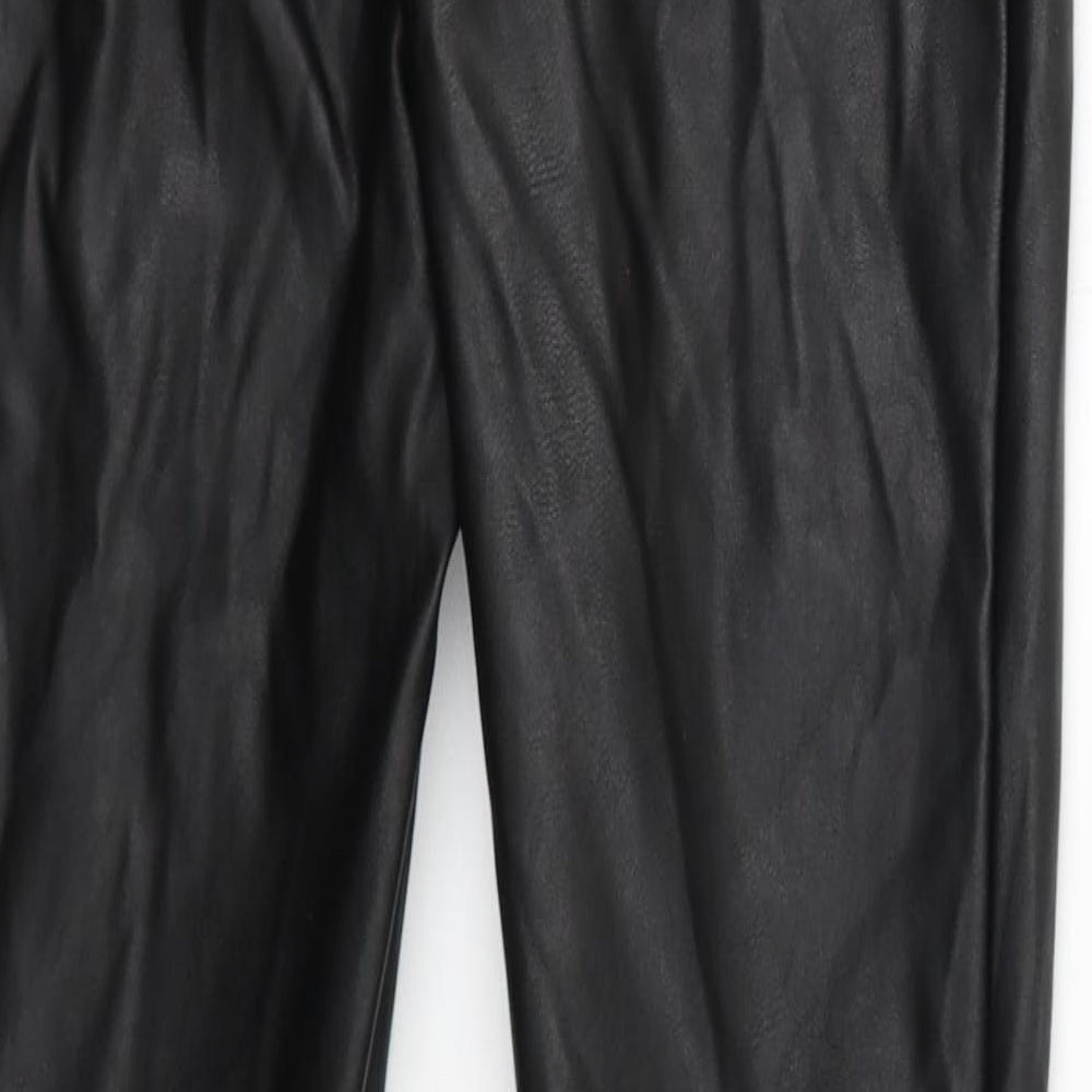 Divided Womens Black   Trousers  Size 8 L27.5 in