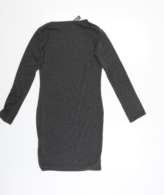 Fashion Brickstar Womens Grey   Pullover Jumper Size M