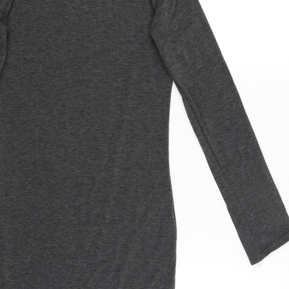 Fashion Brickstar Womens Grey   Pullover Jumper Size M