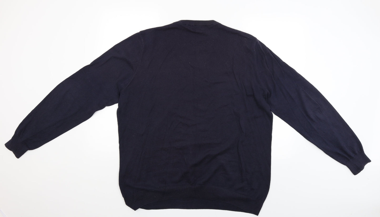 M&S Womens Blue   Pullover Jumper Size XL