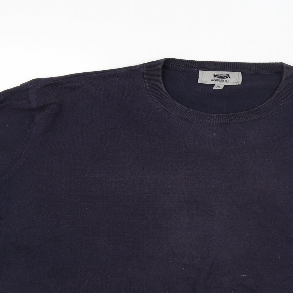 M&S Womens Blue   Pullover Jumper Size XL
