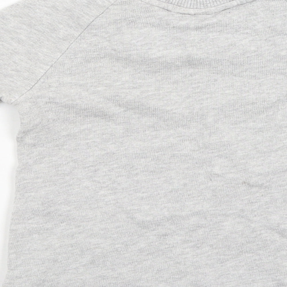 NEXT Boys Grey   Pullover Jumper Size 12-18 Months  - Dogs