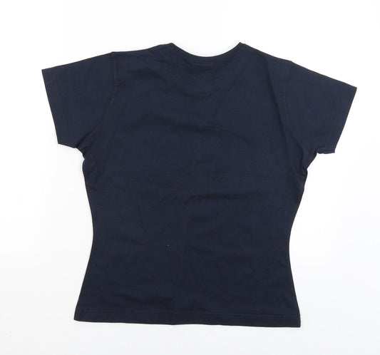 Printer Mens Blue    T-Shirt Size M