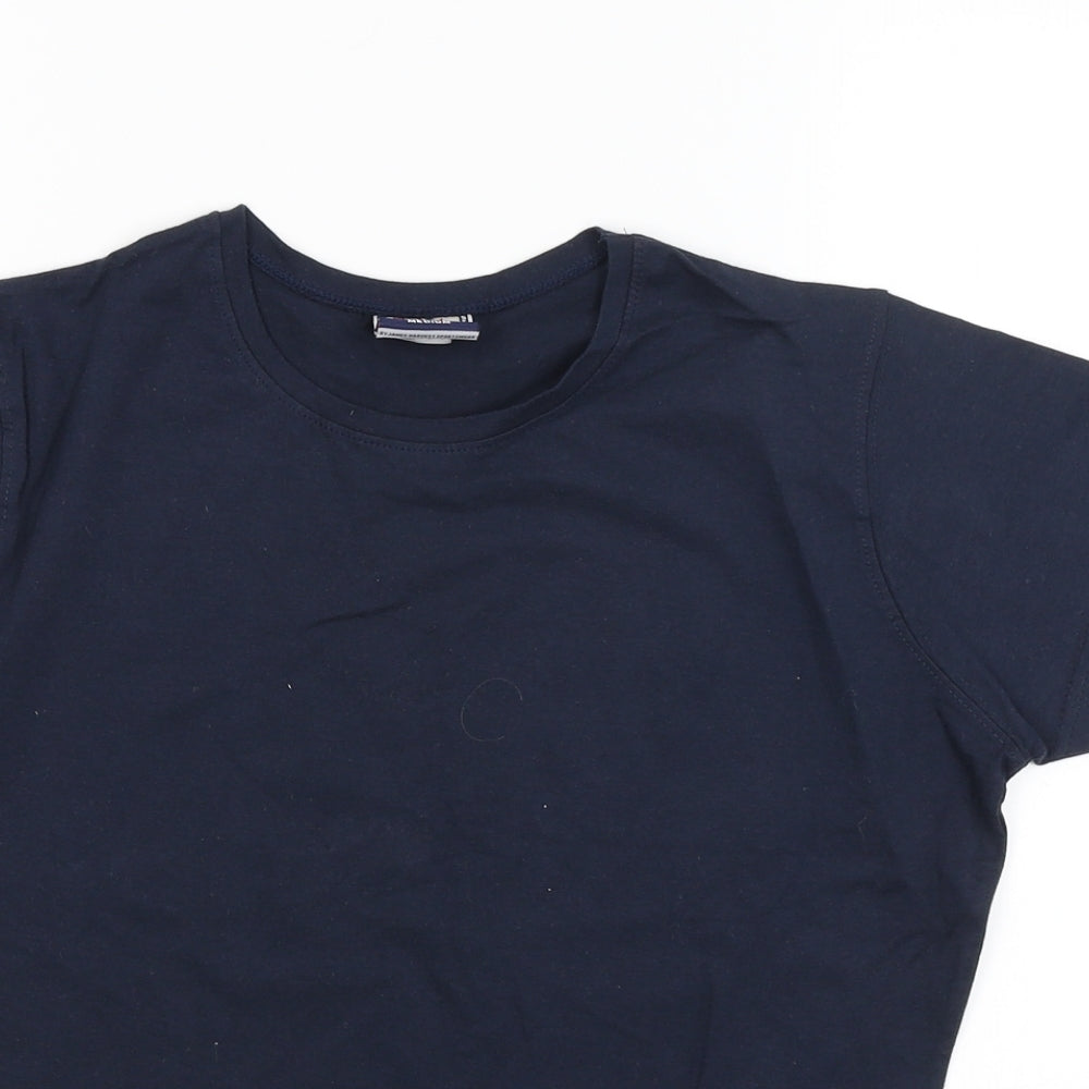 Printer Mens Blue    T-Shirt Size M