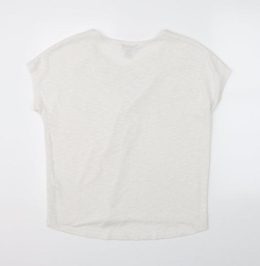 New Look Womens White   Basic Blouse Size M