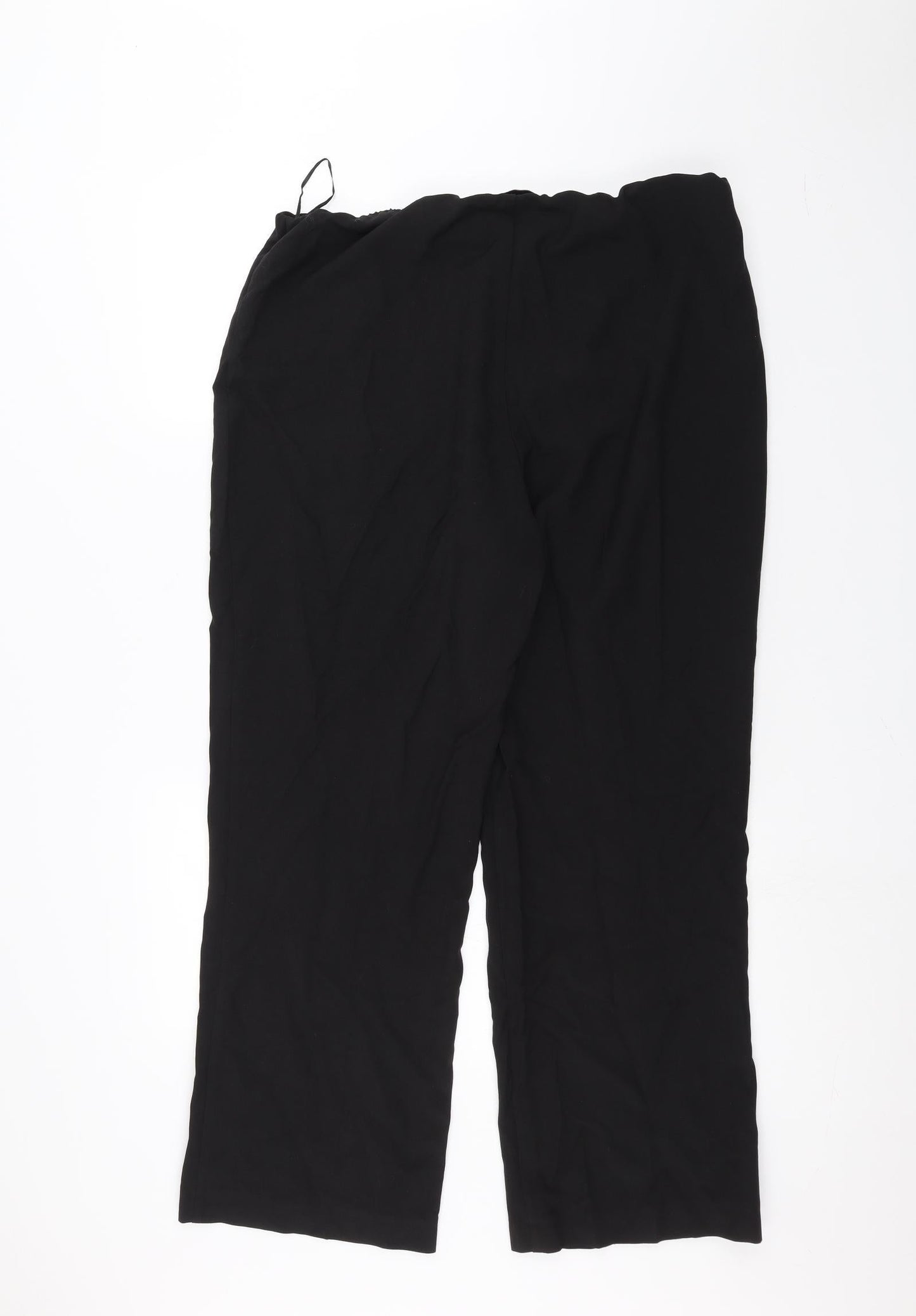 Arista Womens Black   Trousers  Size 12 L25 in