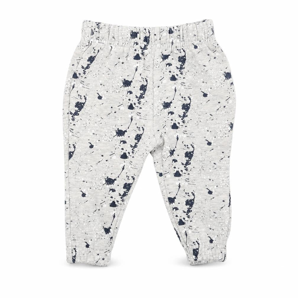 Front view of Primark Baby Grey sweatpants, size 6-9, Months