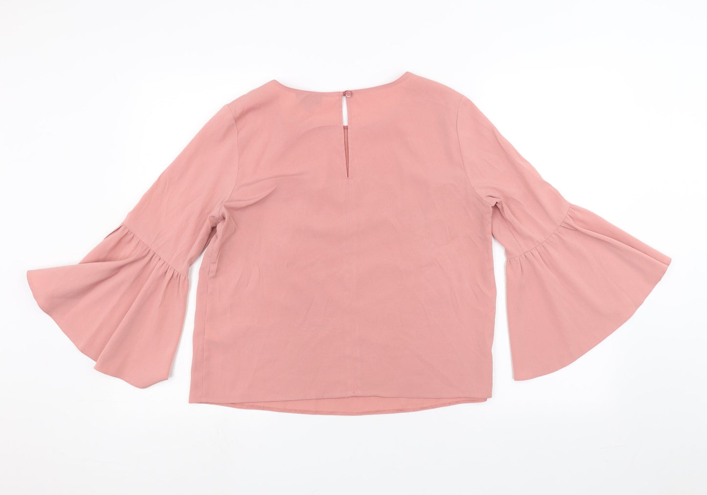 Topshop Womens Pink   Basic T-Shirt Size 10