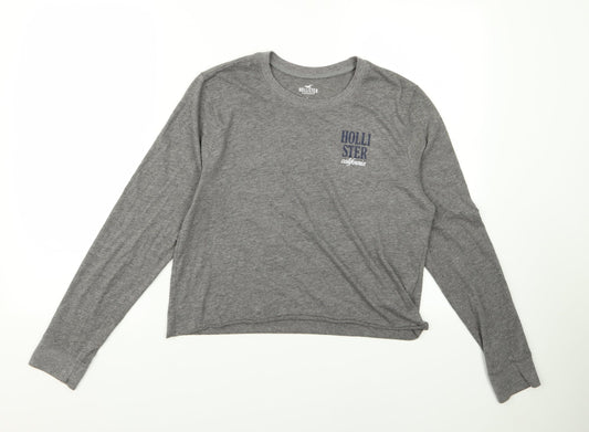Hollister Womens Grey   Pullover Jumper Size S