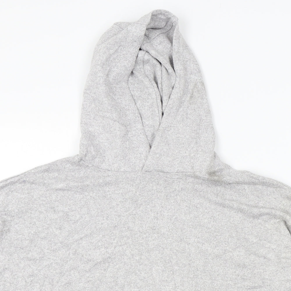 M&S Boys Grey   Pullover Hoodie Size 11-12 Years