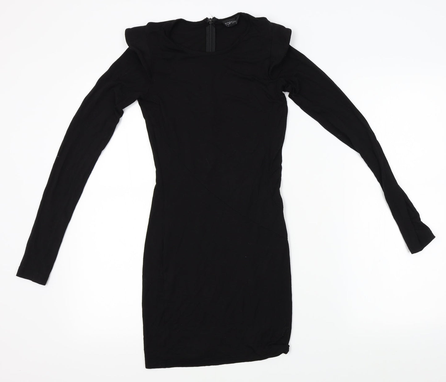 Topshop Womens Black   Pencil Dress  Size 6