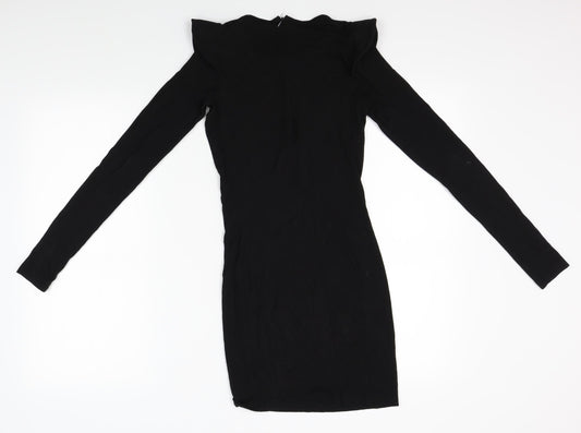 Topshop Womens Black   Pencil Dress  Size 6