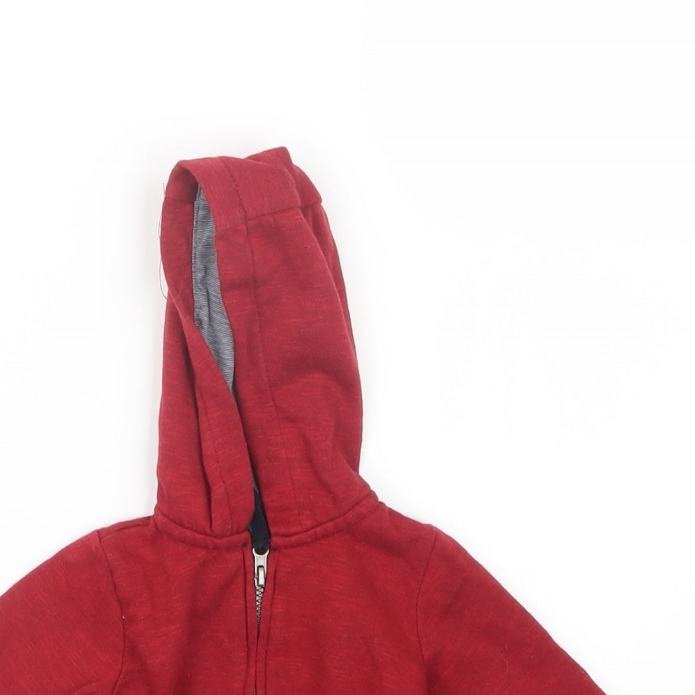 F&F Boys Red   Jacket  Size 3-6 Months