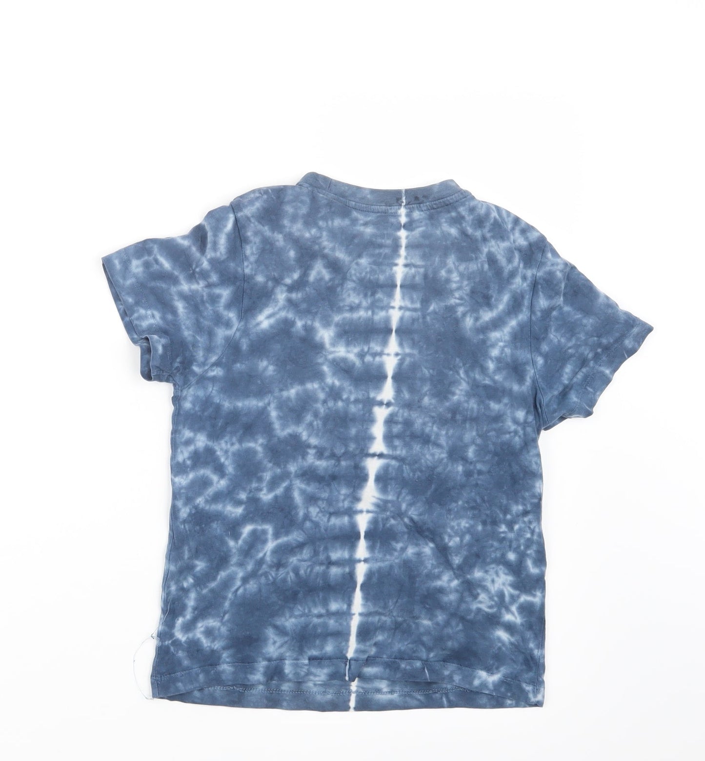 Orchestra Boys Blue Geometric  Basic T-Shirt Size 8 Years