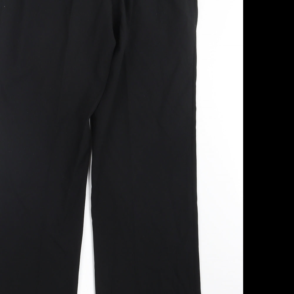 Marks and Spencer Womens Black   Trousers  Size 12 L28 in