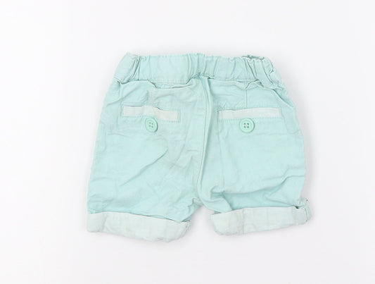Matalan Girls Blue    Trousers Size 0-3 Months  - shorts