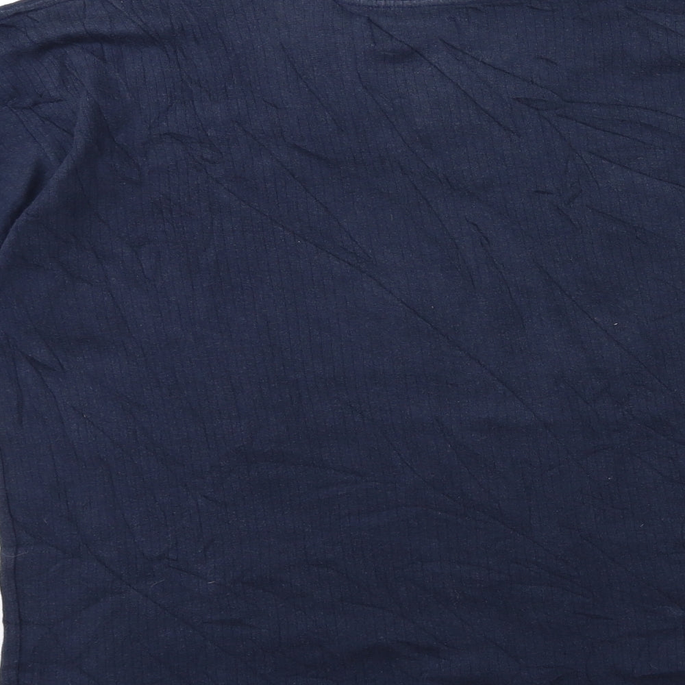 Petroleum Mens Blue    T-Shirt Size M