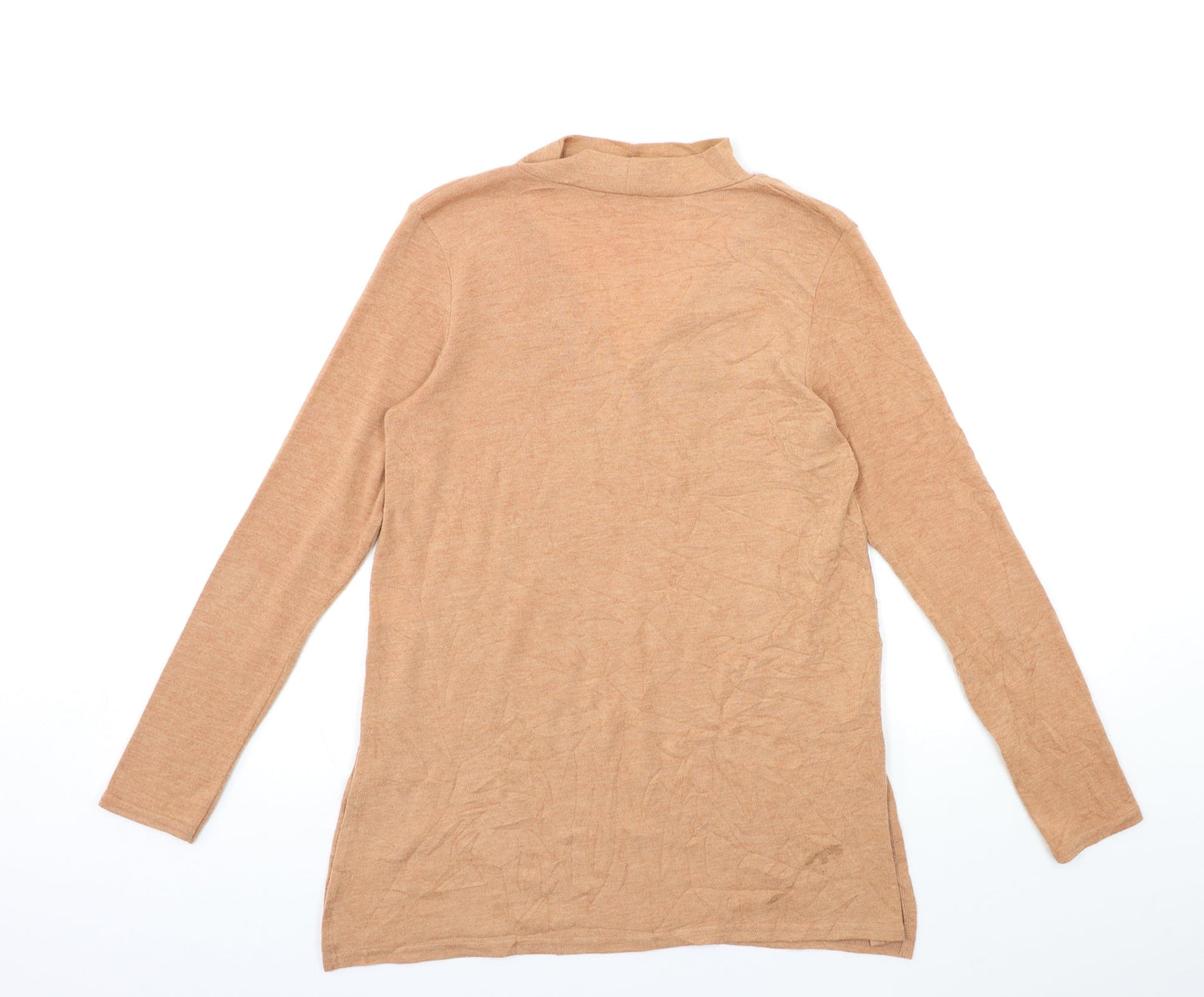 River Island Womens Orange  Knit Pullover Jumper Size 10