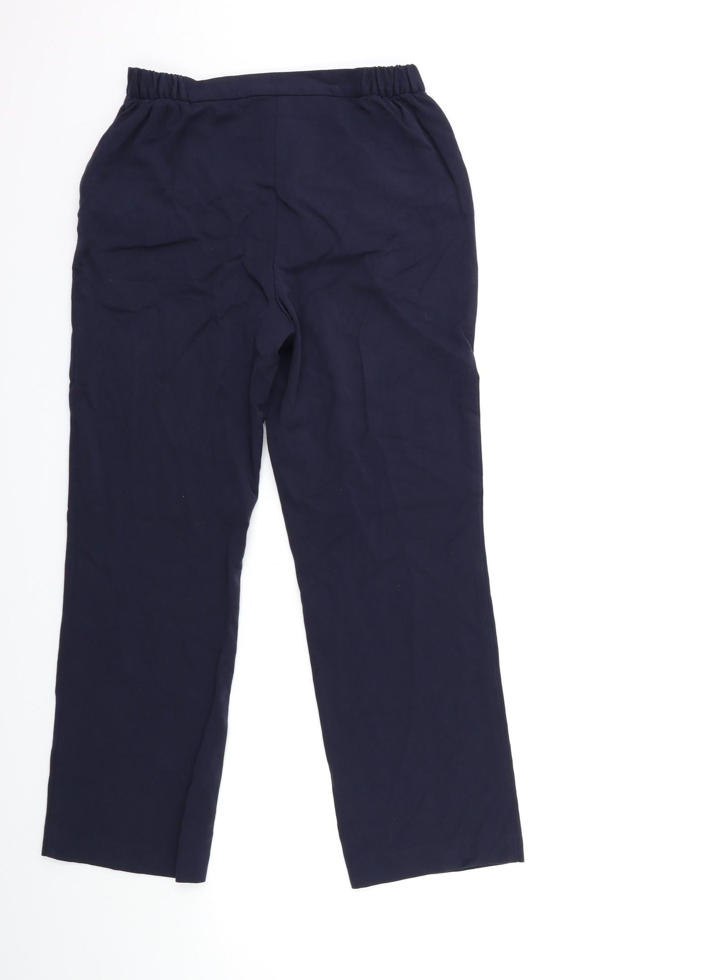 Marks and Spencer Womens Blue   Trousers  Size 8 L27 in