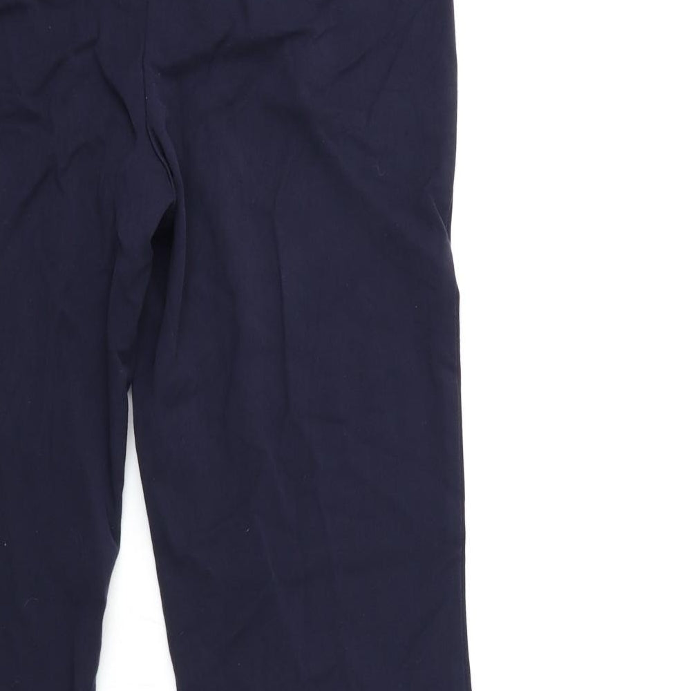 Marks and Spencer Womens Blue   Trousers  Size 8 L27 in