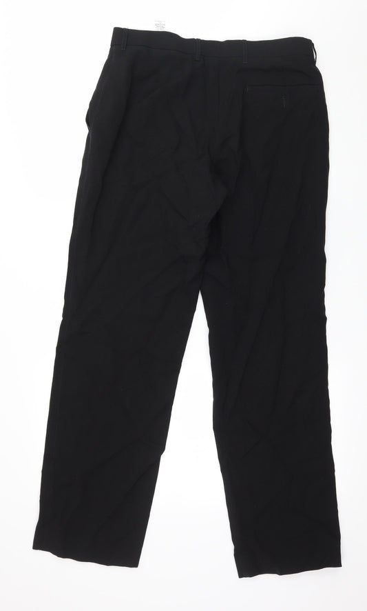 Marks and Spencer Womens Black   Trousers  Size 32 in L31 in