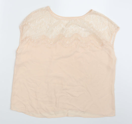 Preworn Womens Pink   Basic Blouse One Size