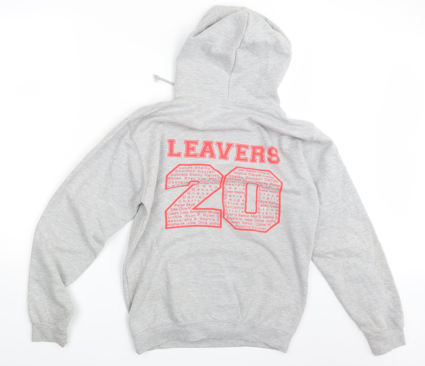 Justhoods Mens Grey   Pullover Hoodie Size S  - FTPS