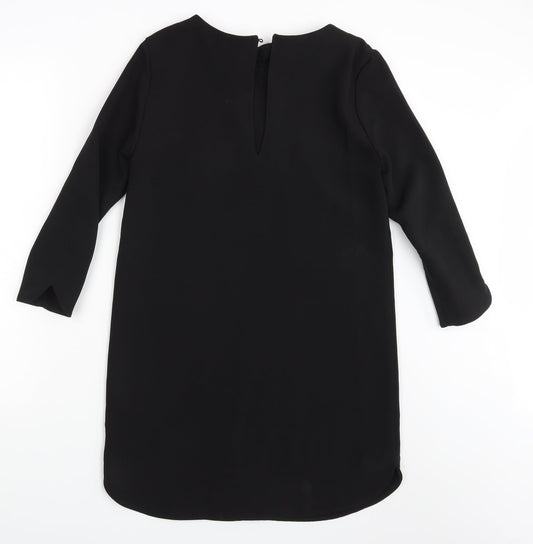 H&M Womens Black   A-Line  Size 8