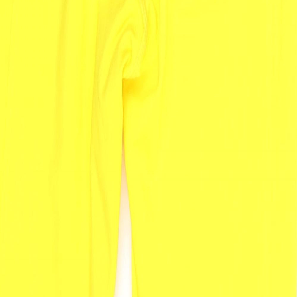 ASOS Womens Yellow   Jegging Leggings Size 8 L24 in - Waist 22in