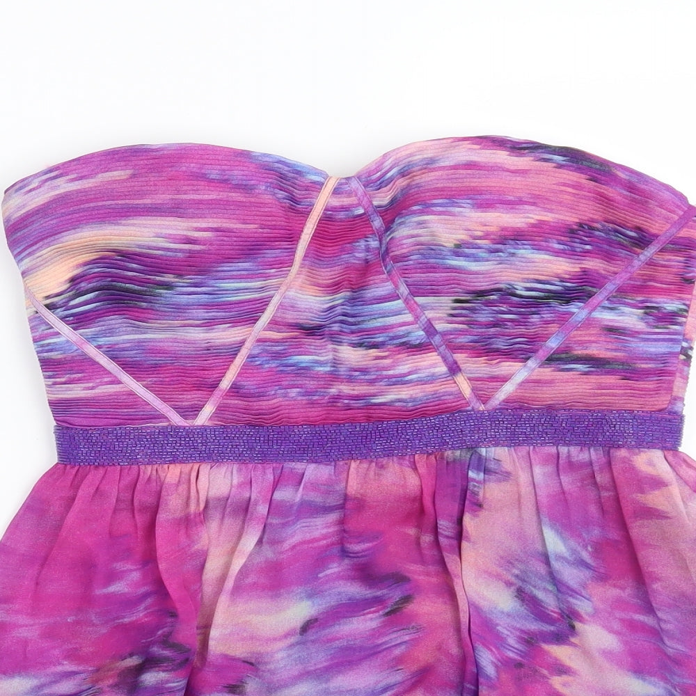 JS Boutique Womens Multicoloured Floral  Fit & Flare  Size 10