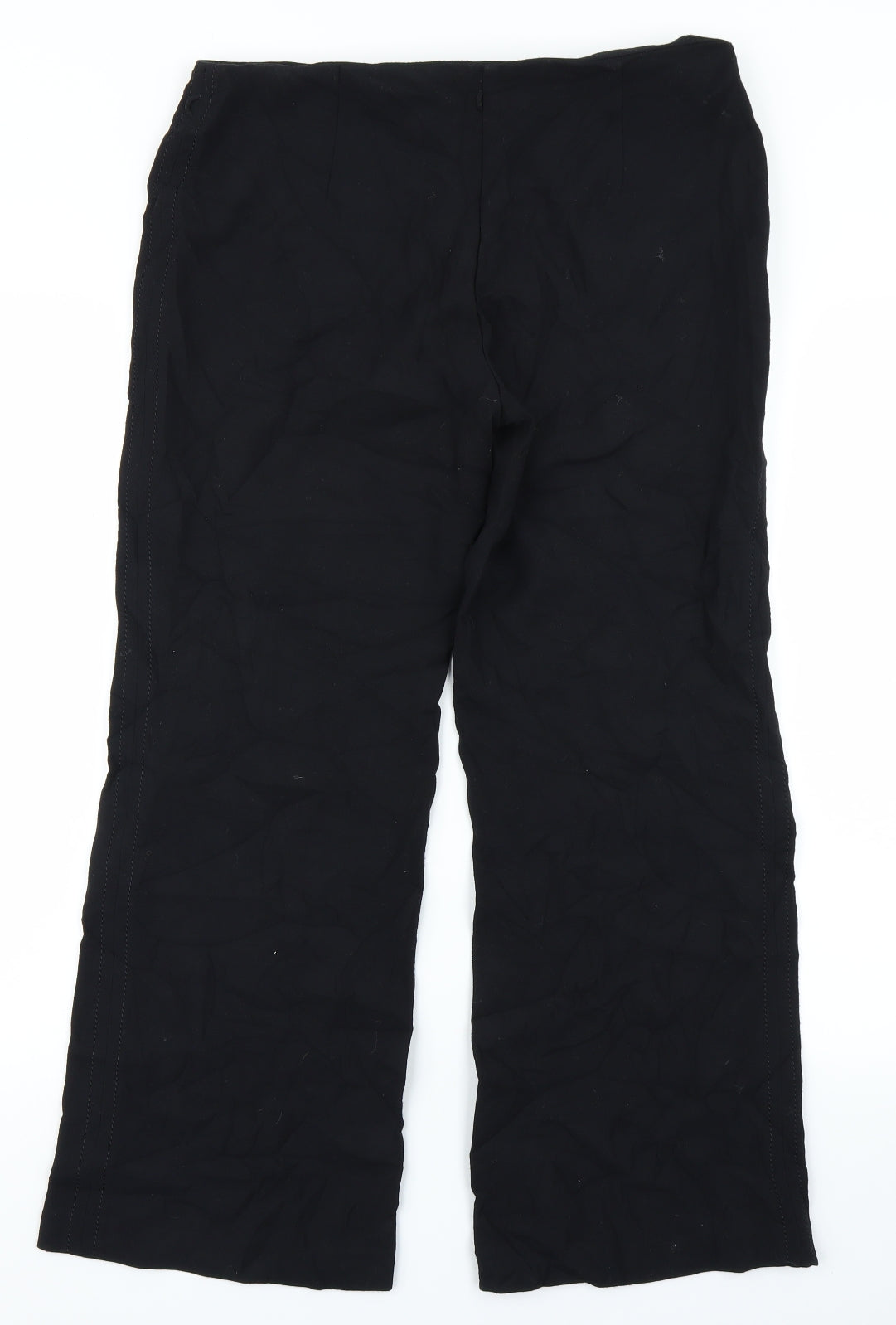 Marks & Spencer Womens Black   Trousers  Size 14 L25 in