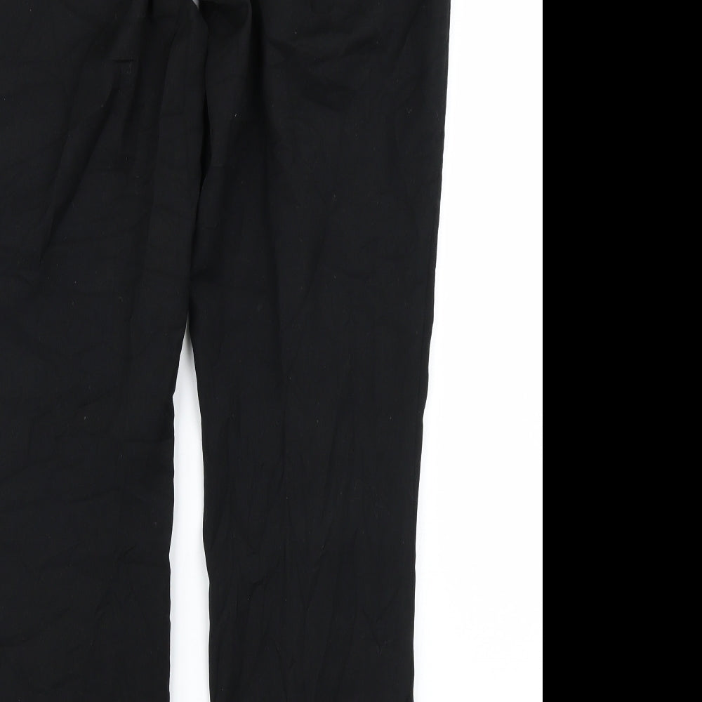 NEXT Womens Black   Trousers  Size 12 L26 in