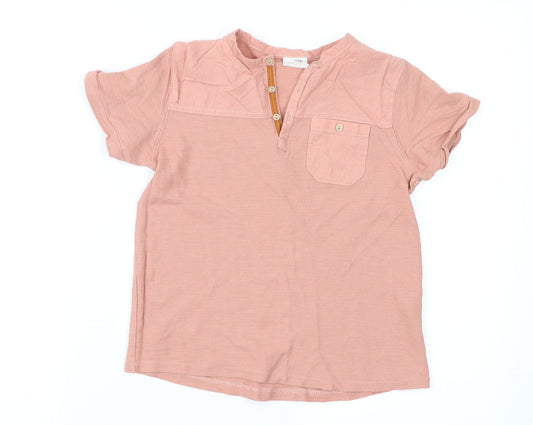 Zara Boys Brown   Basic T-Shirt Size 8 Years
